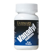 Vanadyl Sulfate 10 mg 75 tabs