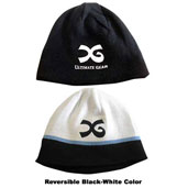 Ultimate Gear Beanie Cap Reversible Black White Color