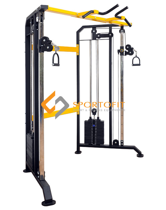 <strong><center>Cable Crossover 2 Beban Model V Pro Gym 4x8</center></strong>