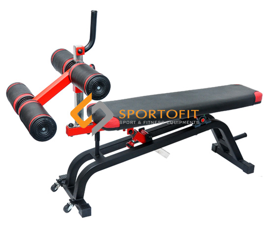 <strong><center>Super Adjustable Sit Up Bench X-Gym 6x6</center></strong>
