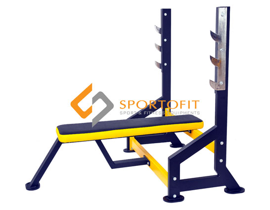<strong><center>Olympic Flat Bench Press Pro Gym 4x8</center></strong>