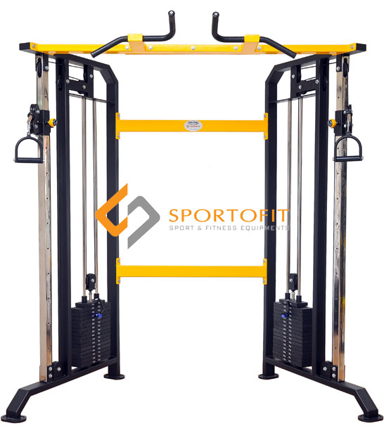 <strong><center>Cable Crossover 2 Beban Model V Pro Gym 4x8</center></strong>