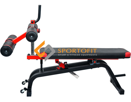 <strong><center>Super Adjustable Sit Up Bench X-Gym 6x6</center></strong>
